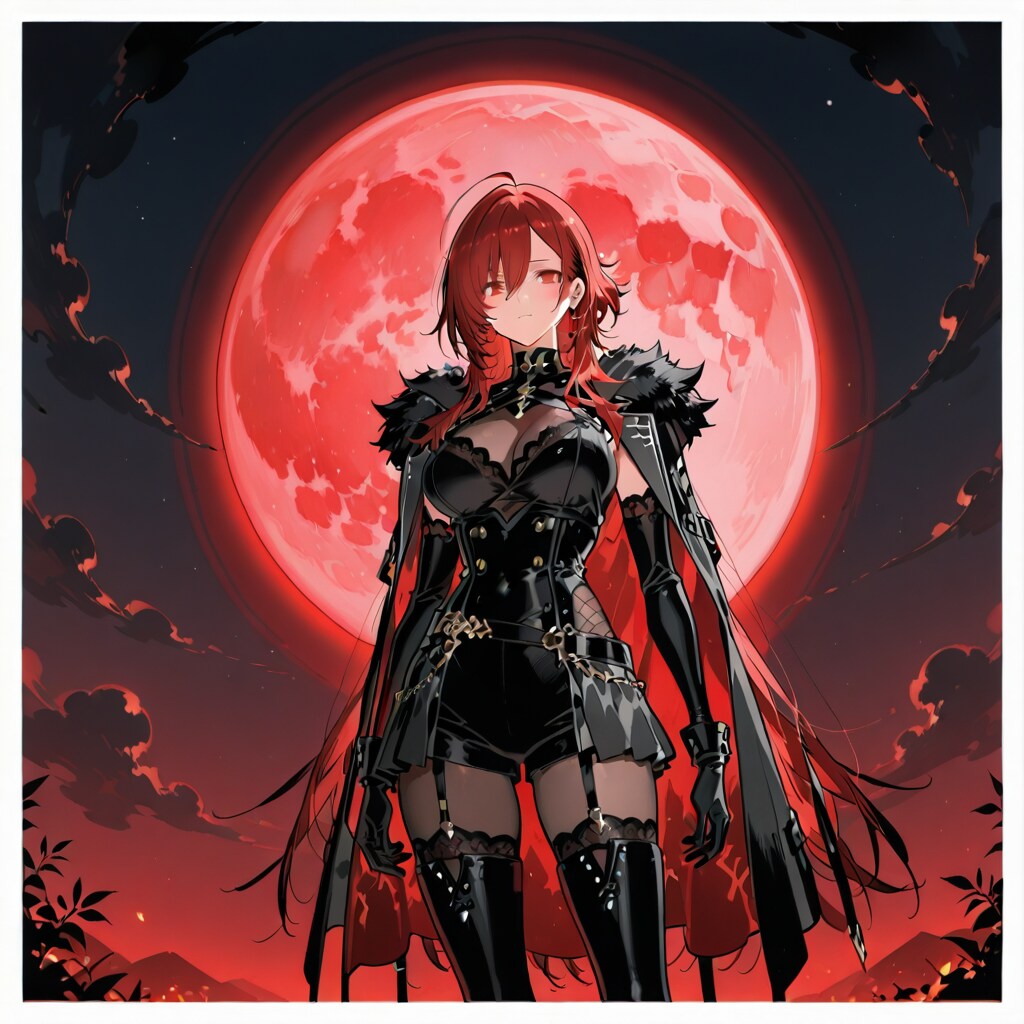 紅月 | の人気AIイラスト・グラビア