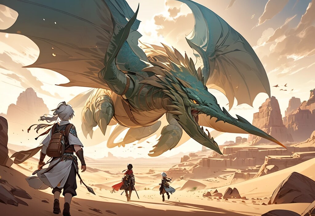 Ag dul tríd an Silk Road ag dul soir(シルクロードを通って東へ)