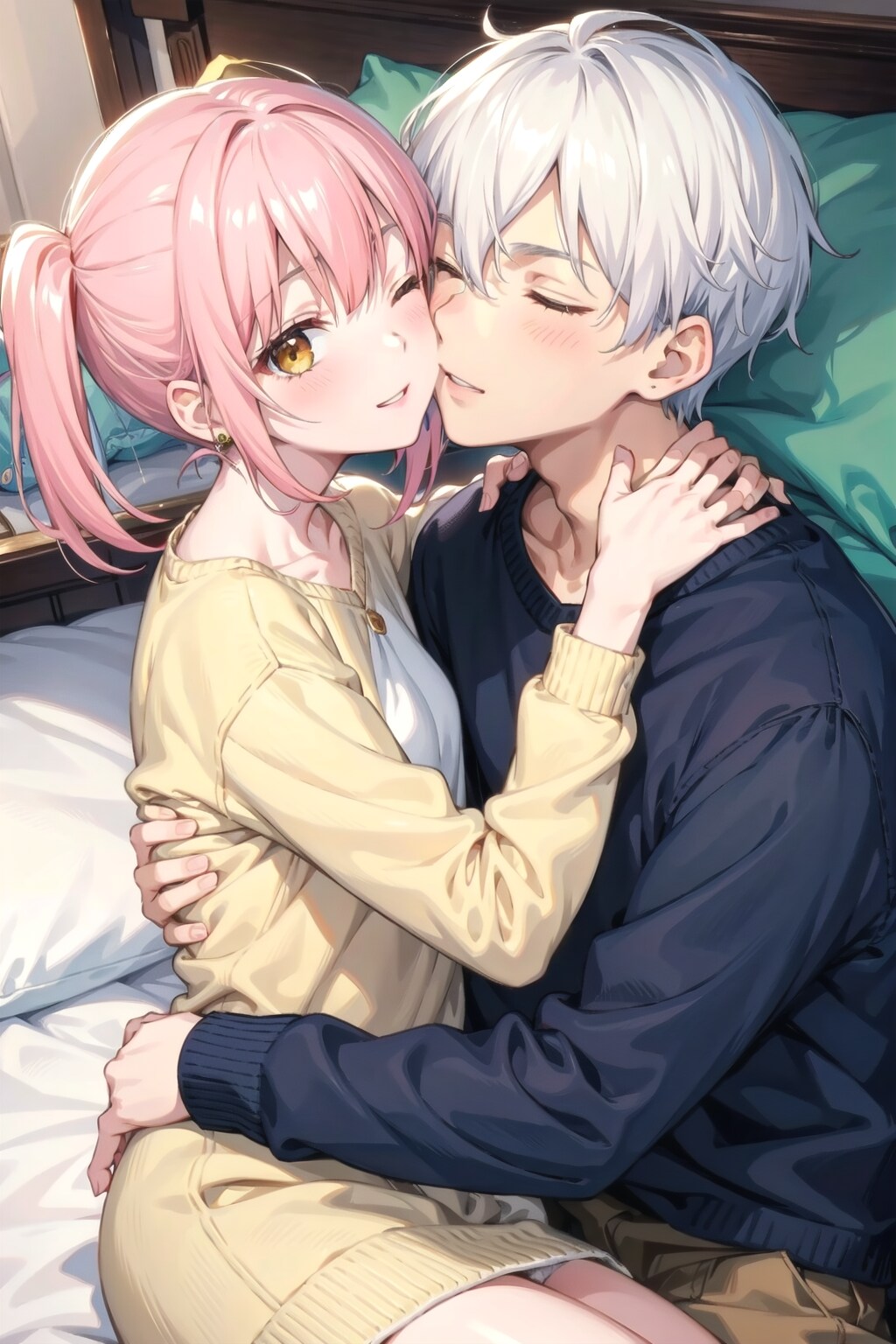 仲良しカップル