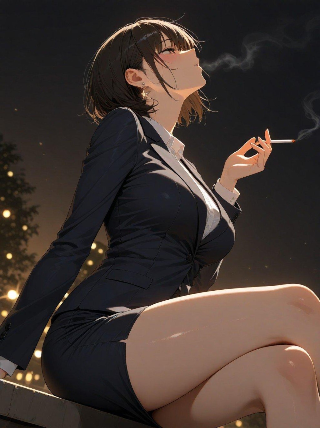 ちょっと一服....。