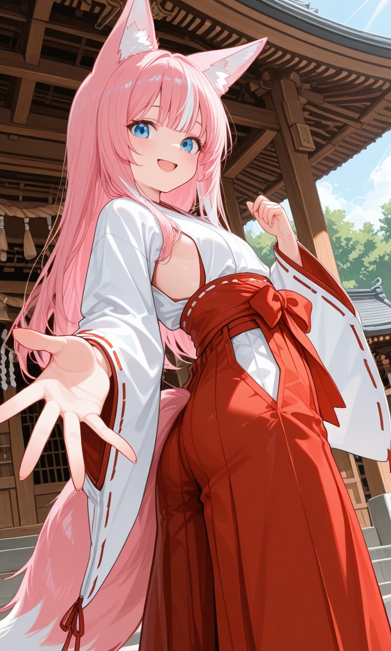 こっちじゃよ♡