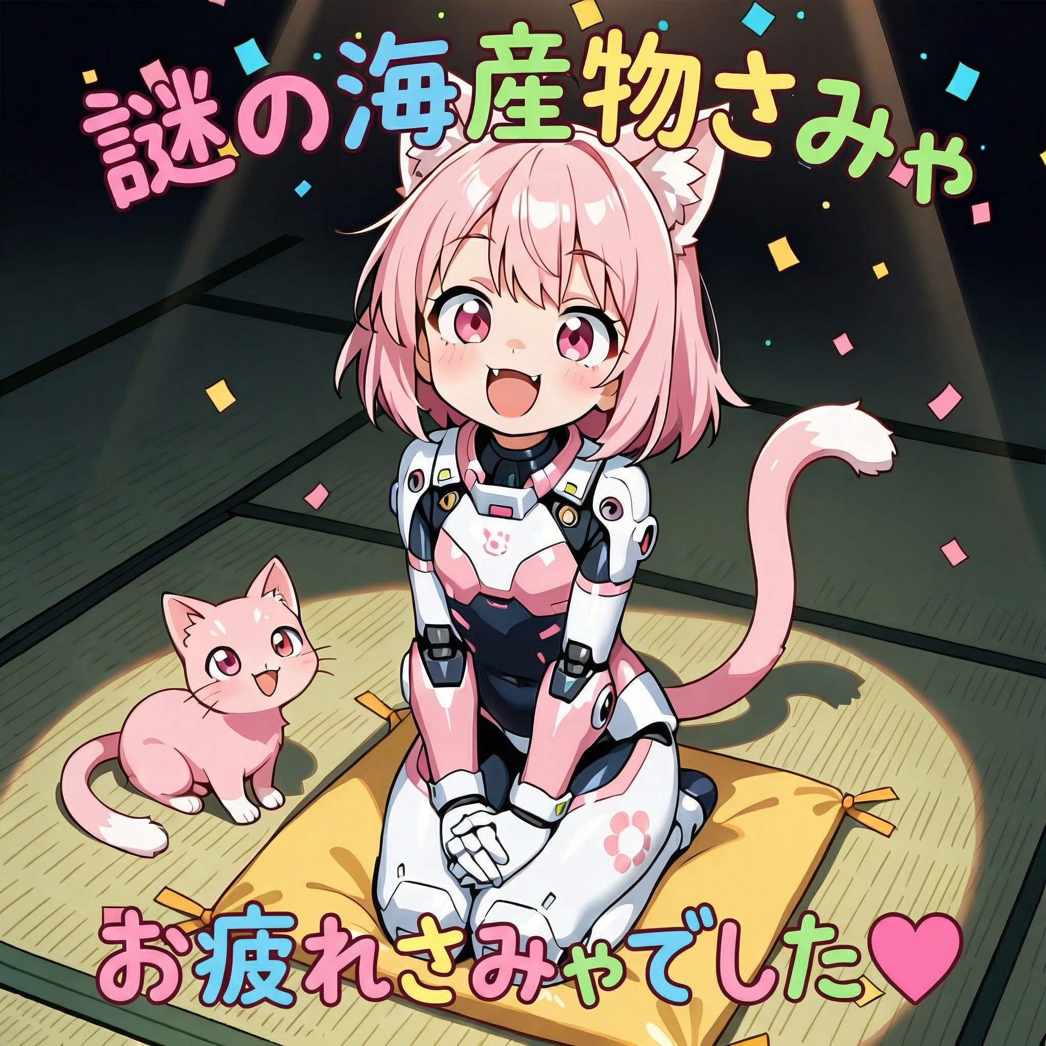 謎の海産物さま、投稿企画、お疲れ様でした！！＼(^o^)／ | の人気AIイラスト・グラビア