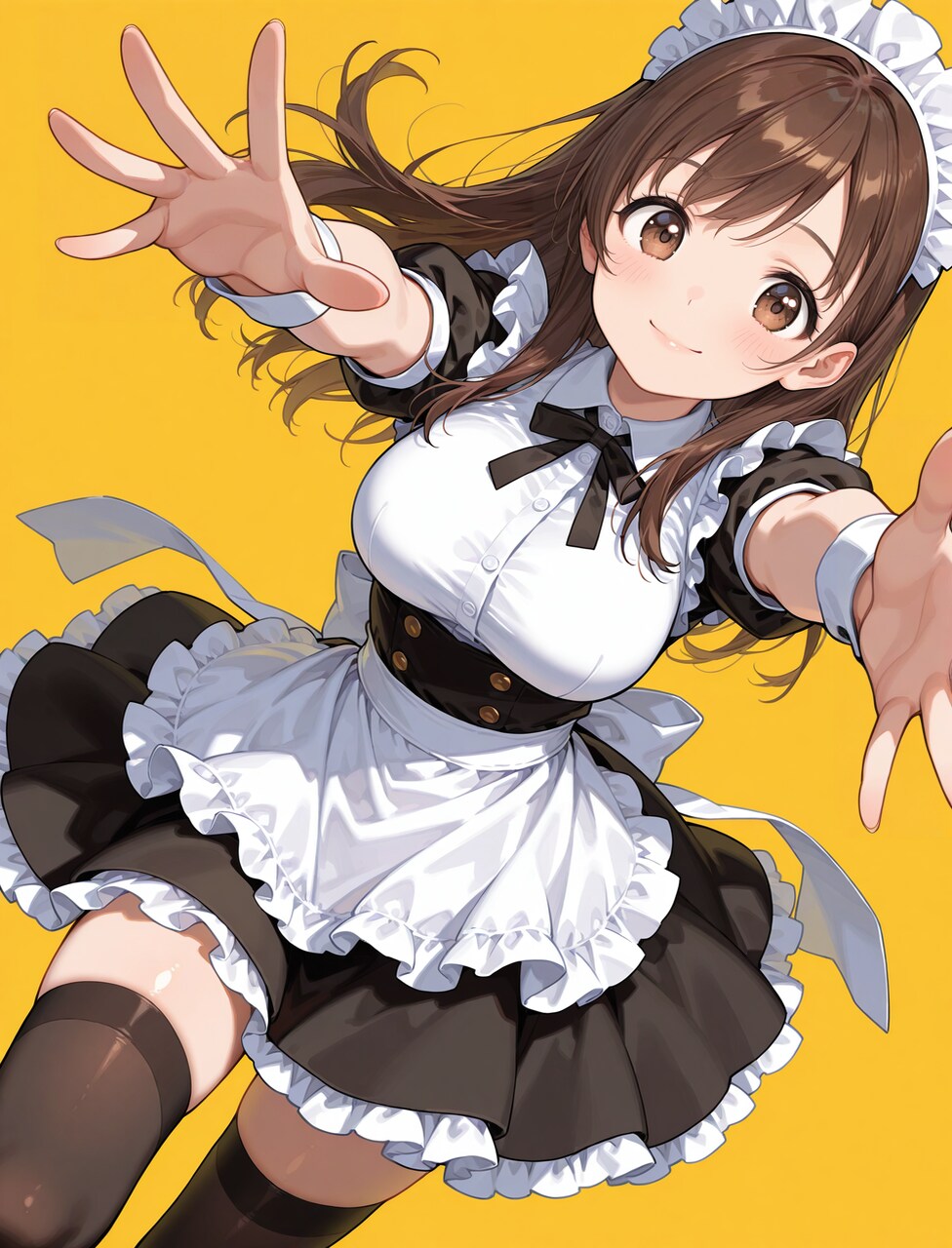 メイド服茶髪ちゃん7選