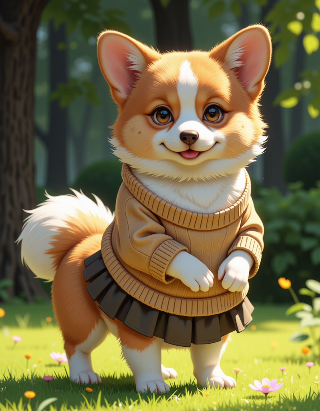 コーギー：喰らえトリプルアターーーック！