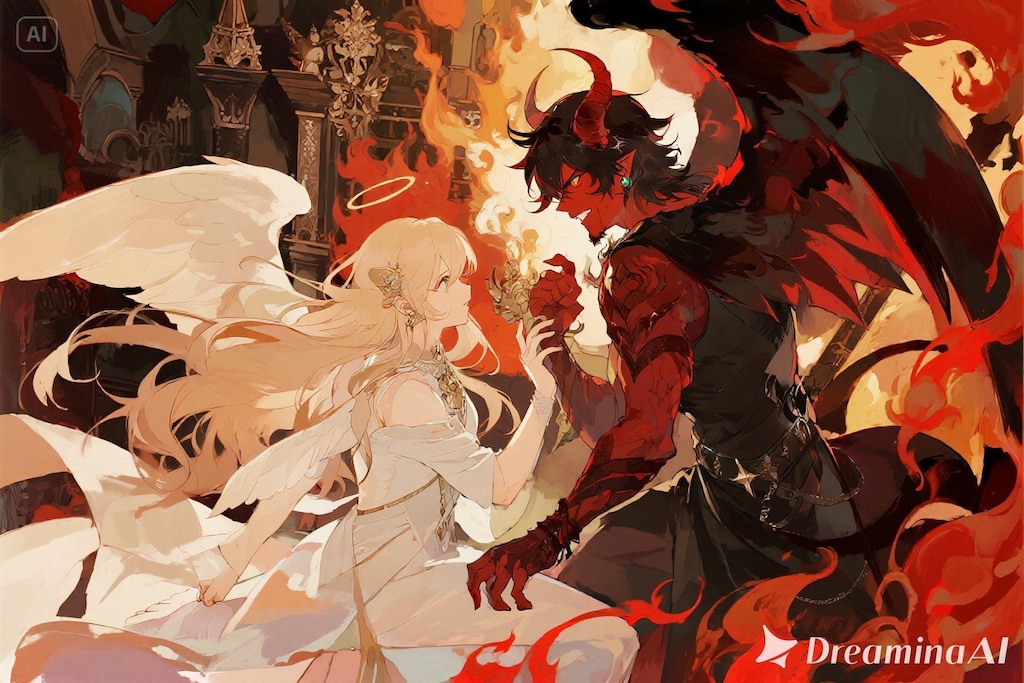 天使と悪魔の戦い