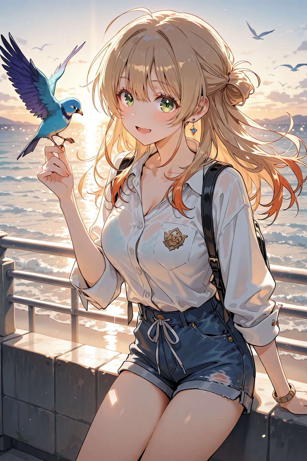 海水浴も終わり | の人気AIイラスト・グラビア