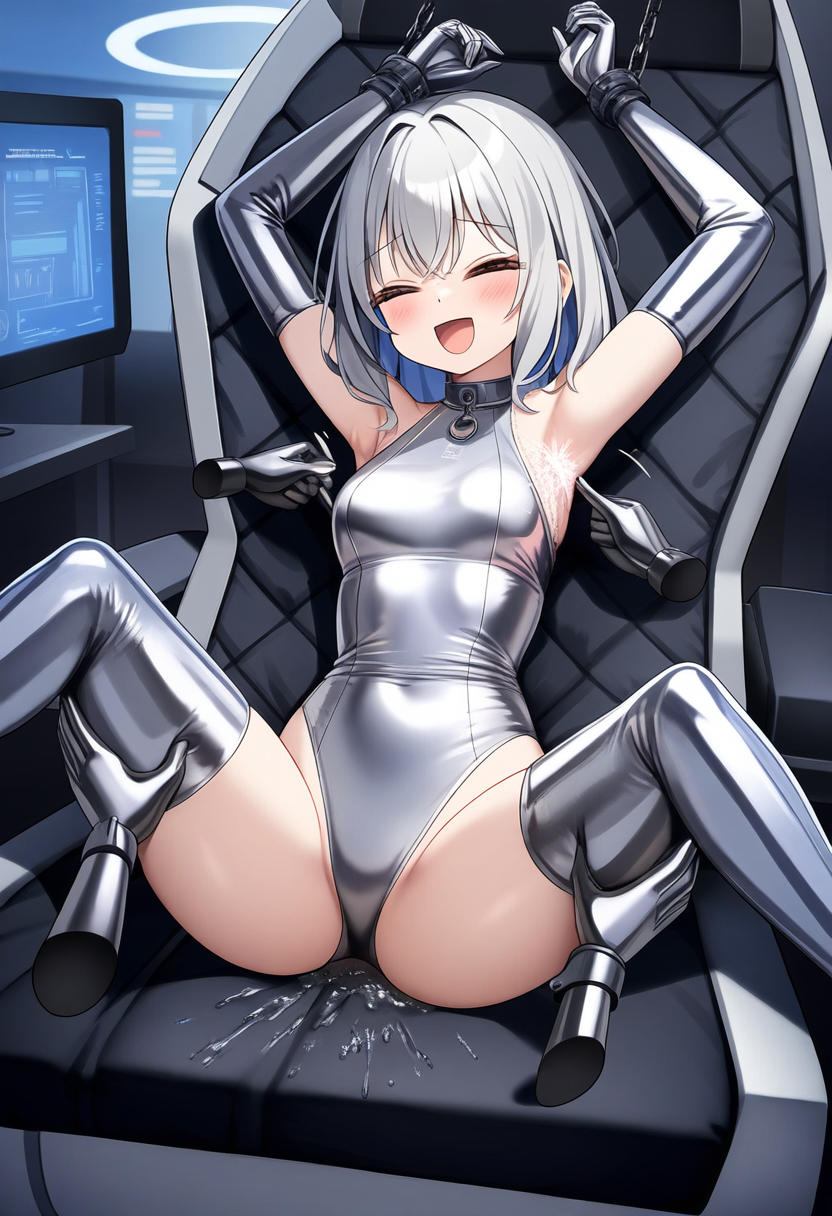 あはははははははは、早く私を開放してください～！