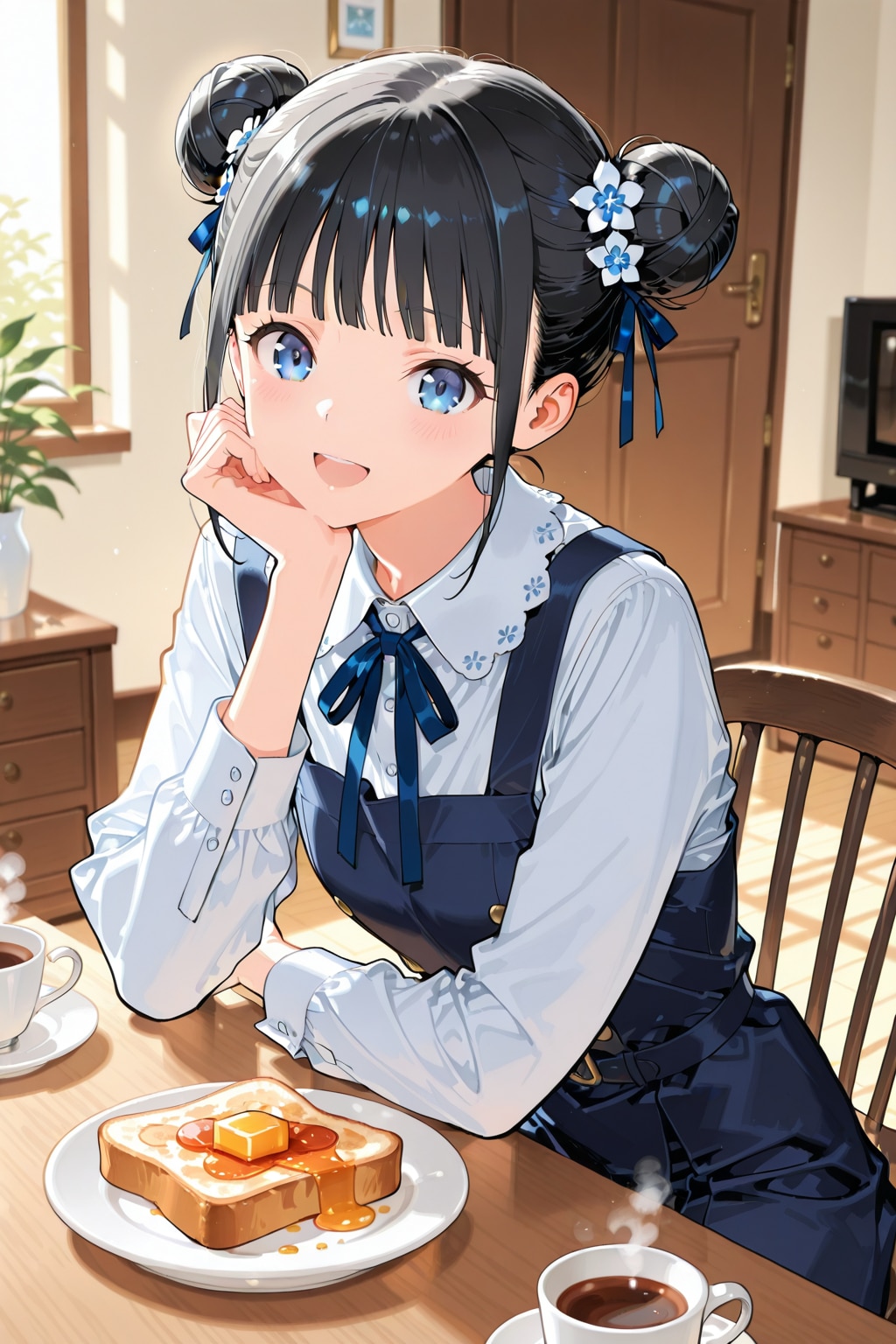 おだんごちゃん🍡✨と朝ごはん🍚✨　3/11