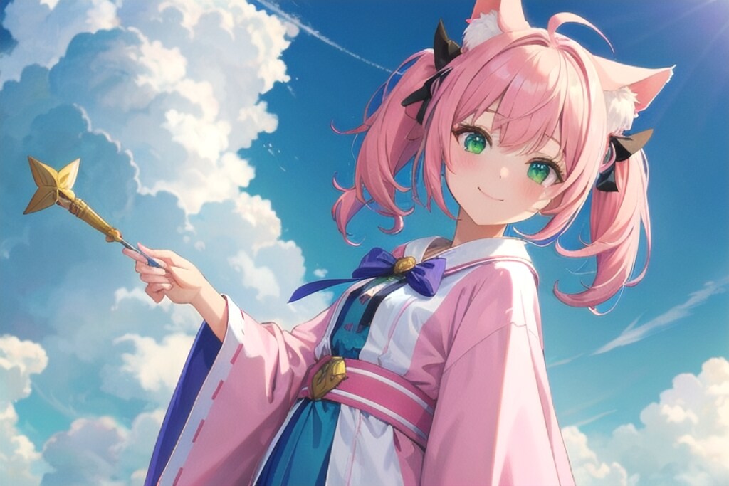 ネコ耳魔法少女