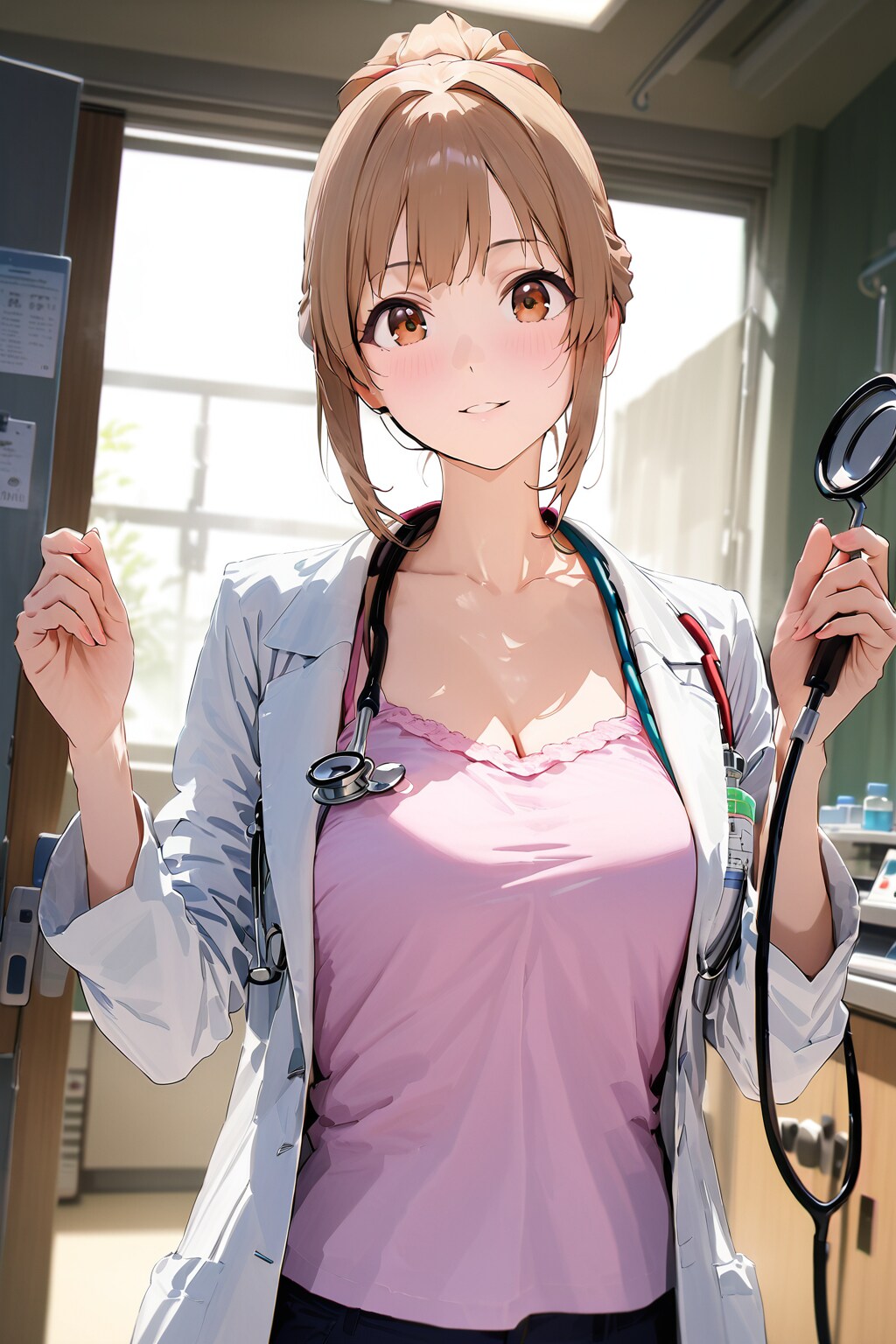 （６２８HQ）茶髪ちゃん女医