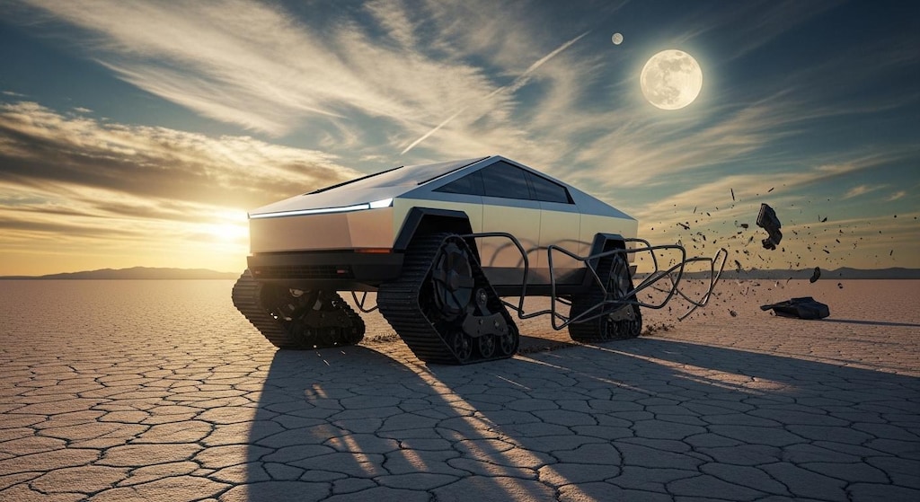 テスラサイバートラッククローラー