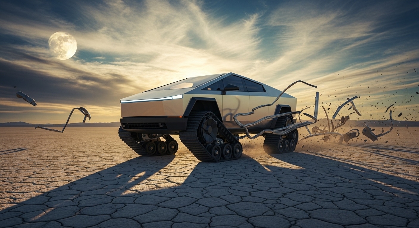 テスラサイバートラッククローラー | の人気AIイラスト・グラビア