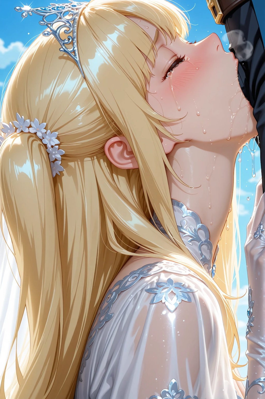 Royal Deep Throat: The Golden Princess’s Ordeal