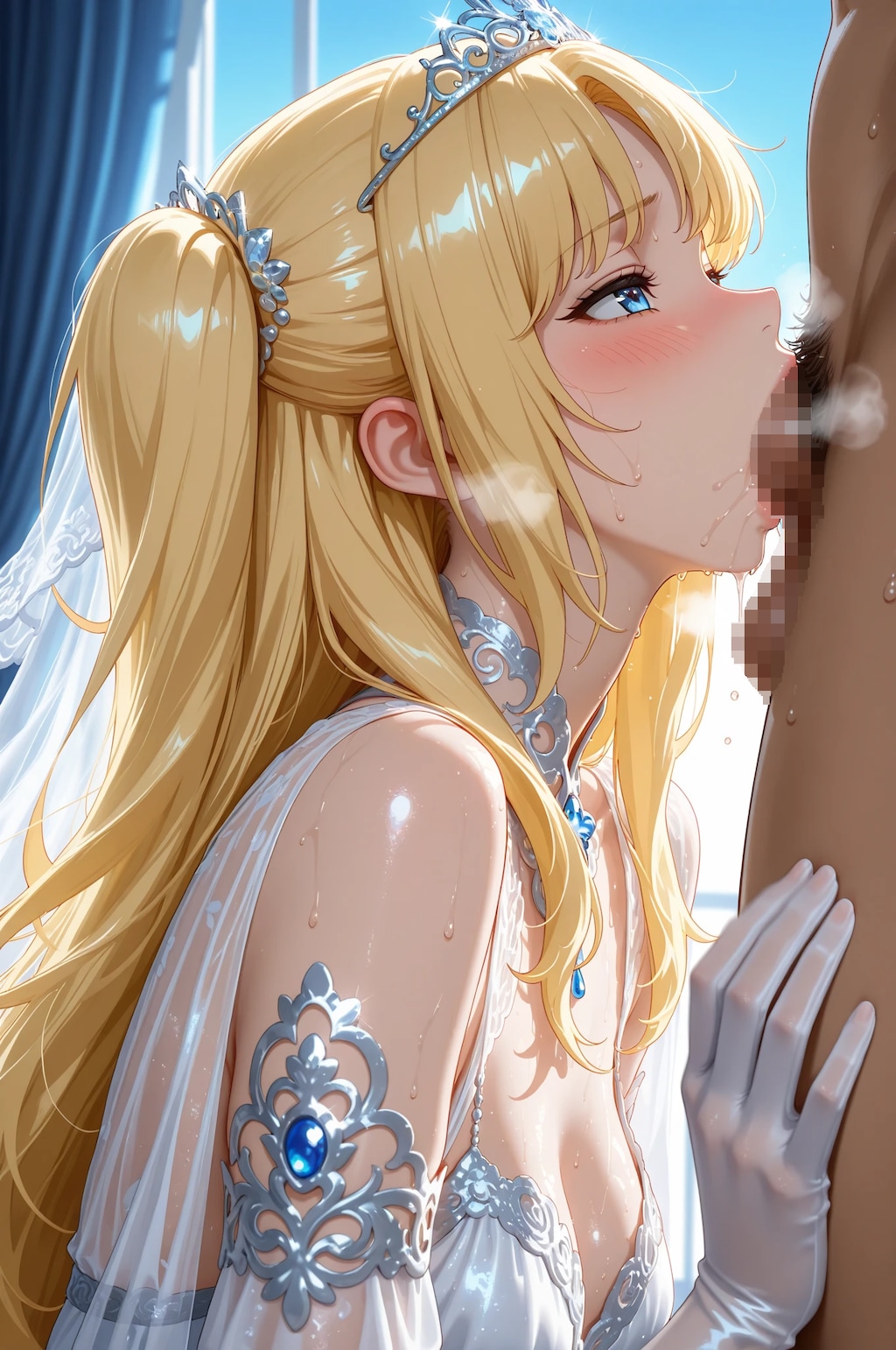 Royal Deep Throat: The Golden Princess’s Ordeal