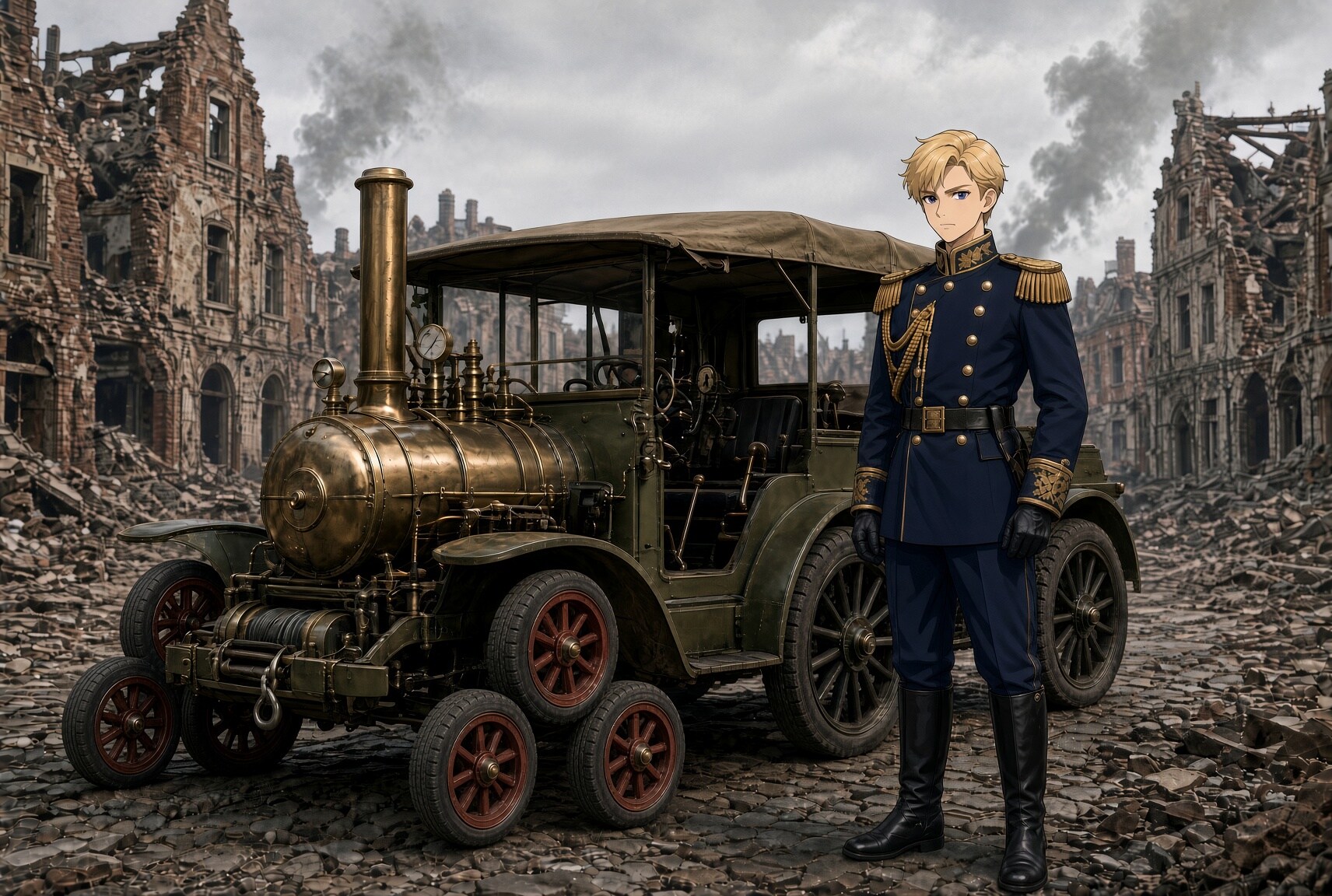Steampunk Jeep | の人気AIイラスト・グラビア