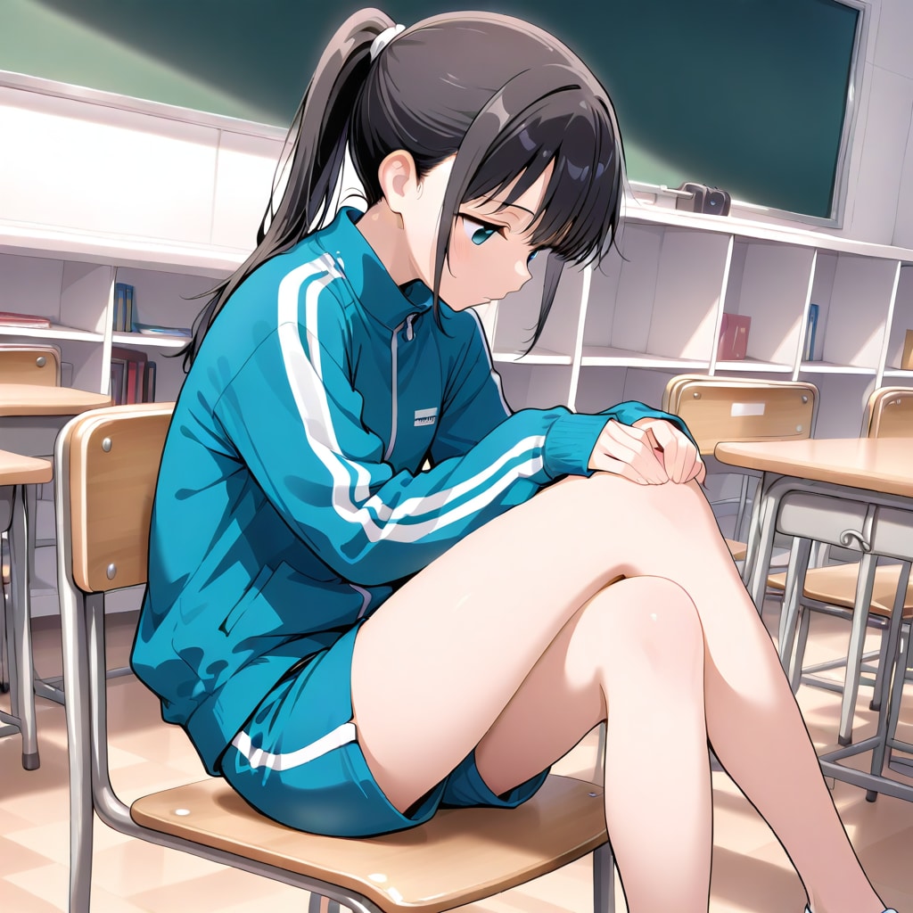 ジャージ＋萌え袖＝最強 | の人気AIイラスト・グラビア