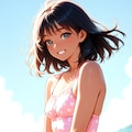 女の子とビーチ　その４ 4枚目