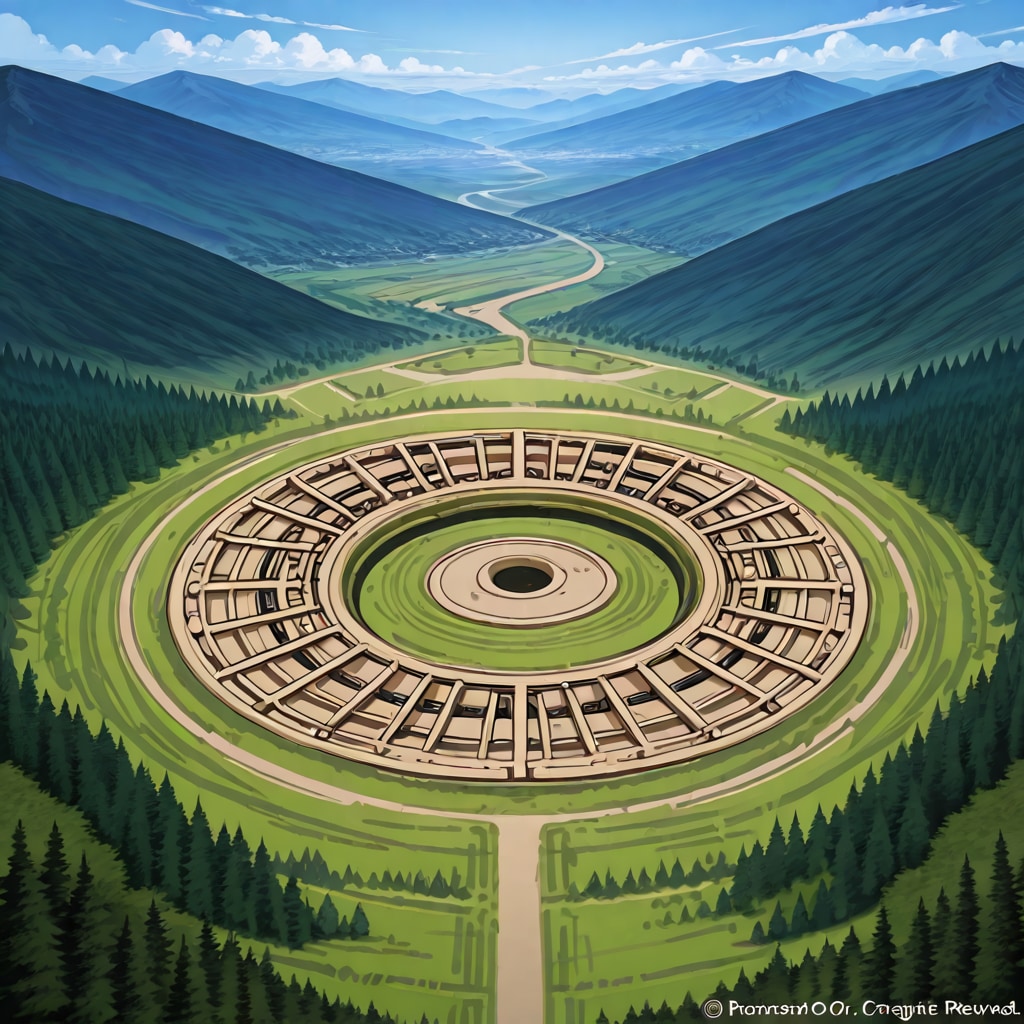 古代の宇宙人　3　　Mysterious Structure、