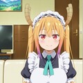 小林さんちのメイドラゴン　トール　🐲　ピザトースト！ 3枚目
