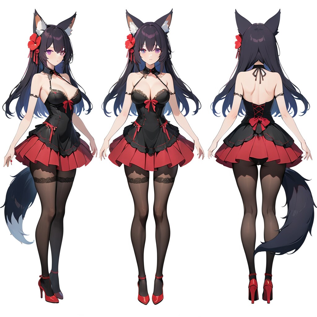 キャラデ用の構図