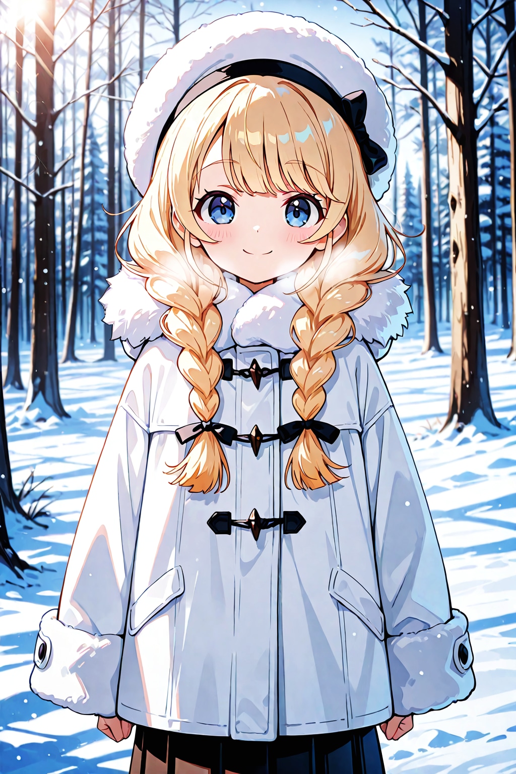 雪原の落とし物 | の人気AIイラスト・グラビア