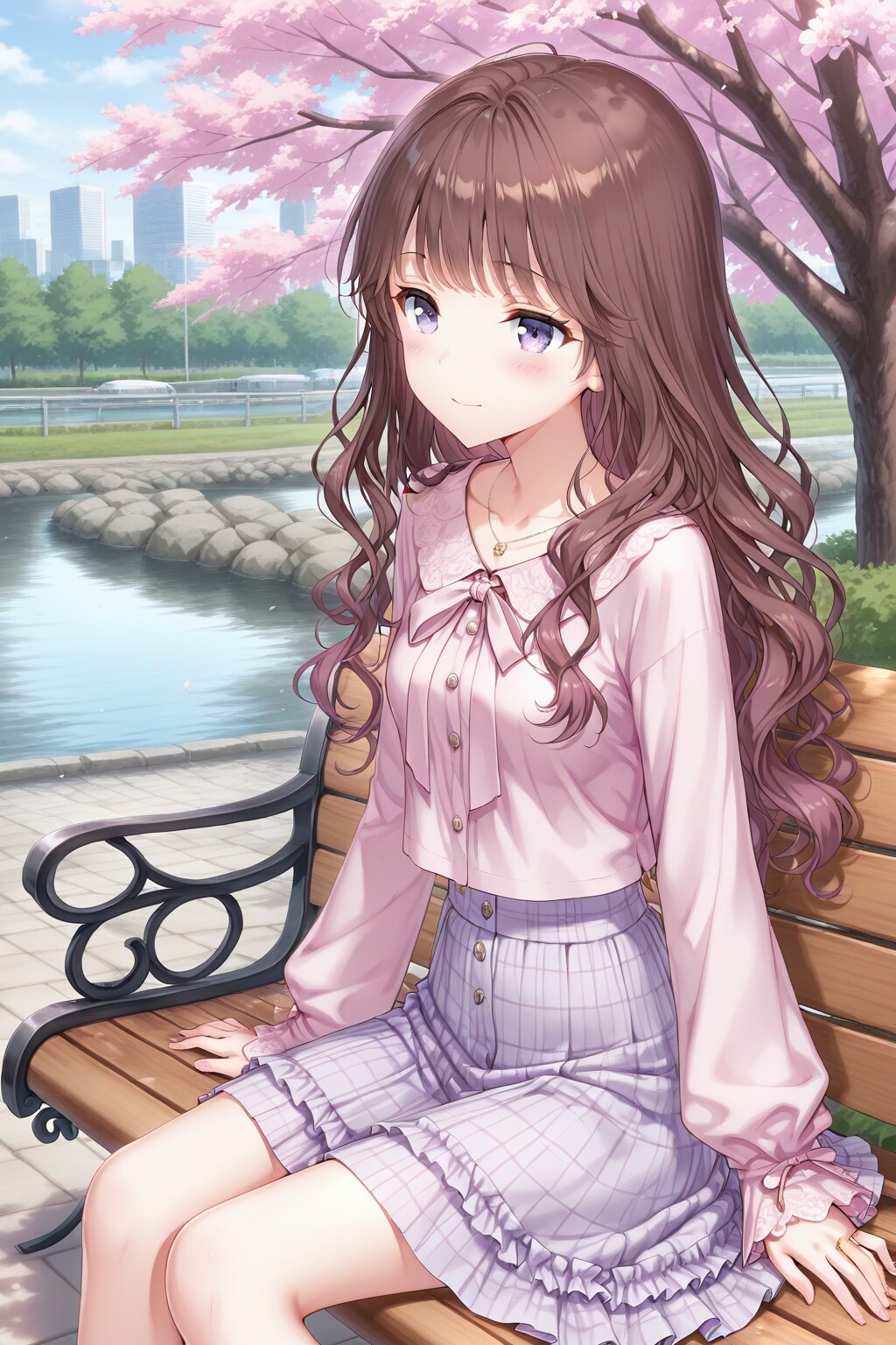 桜とひまわり