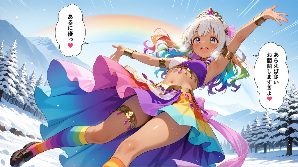 カラフルな少女 2