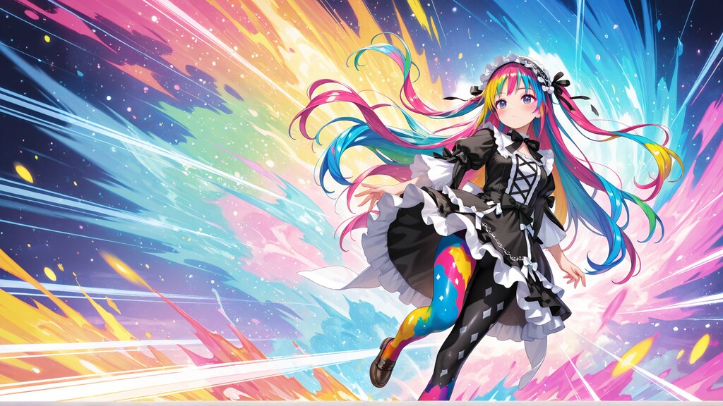 カラフルな少女 2