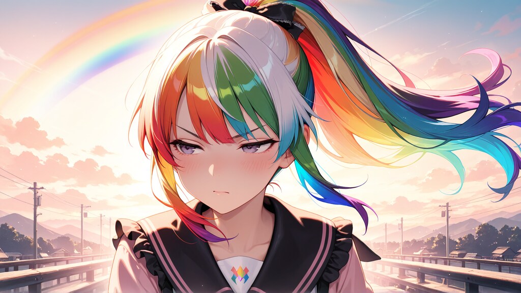 カラフルな少女 2