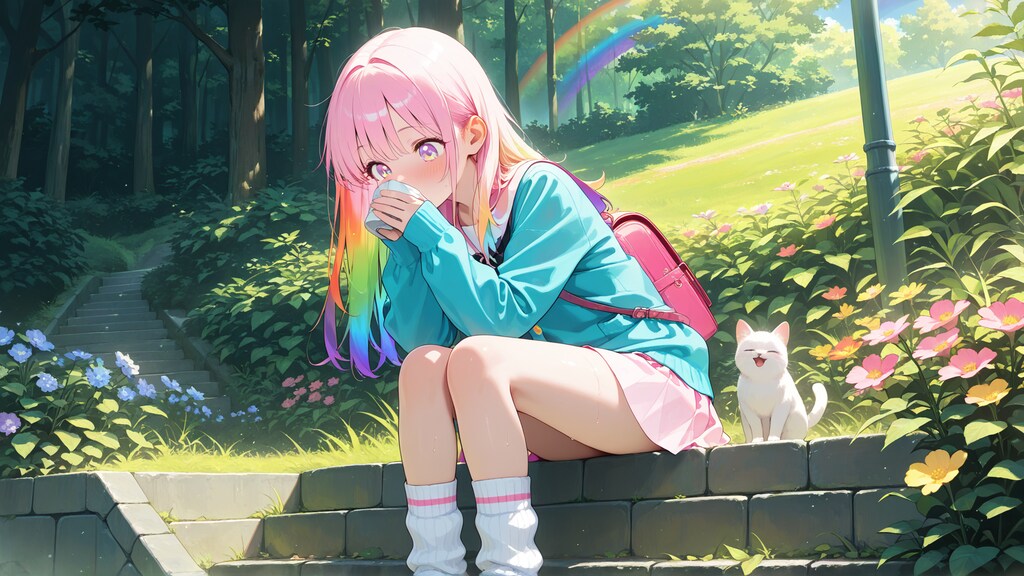 カラフルな少女 2