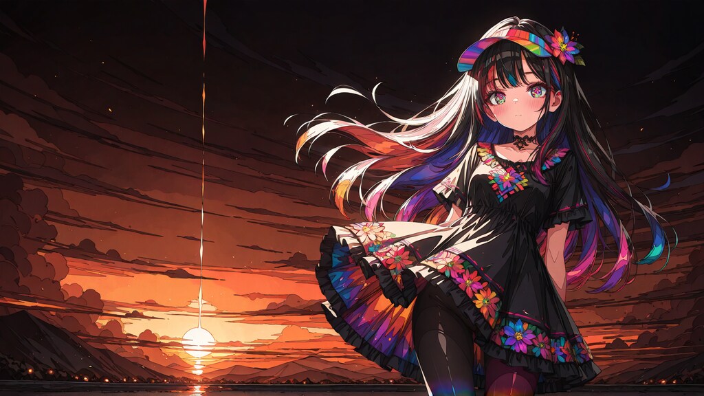 カラフルな少女 2