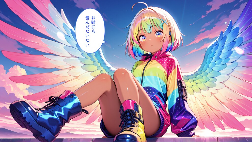 カラフルな少女 2