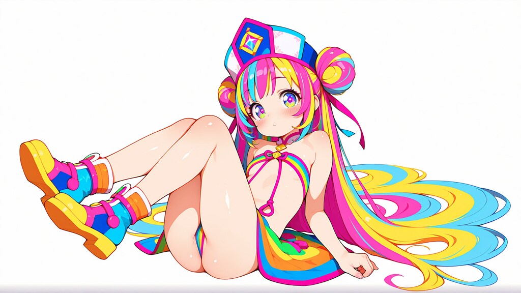 カラフルな少女 2