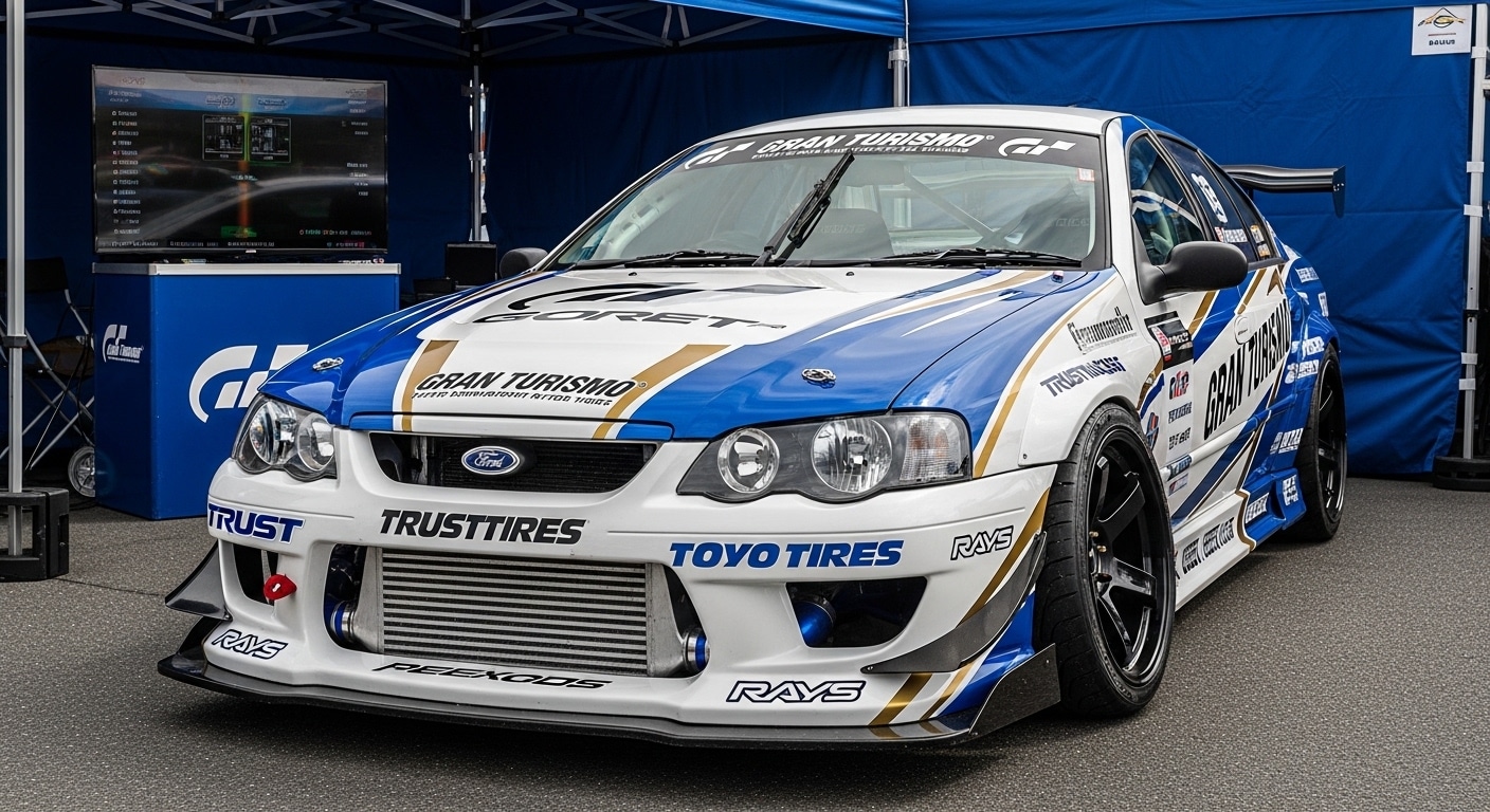 トーヨータイヤフォードファルコンのドリ車 | の人気AIイラスト・グラビア