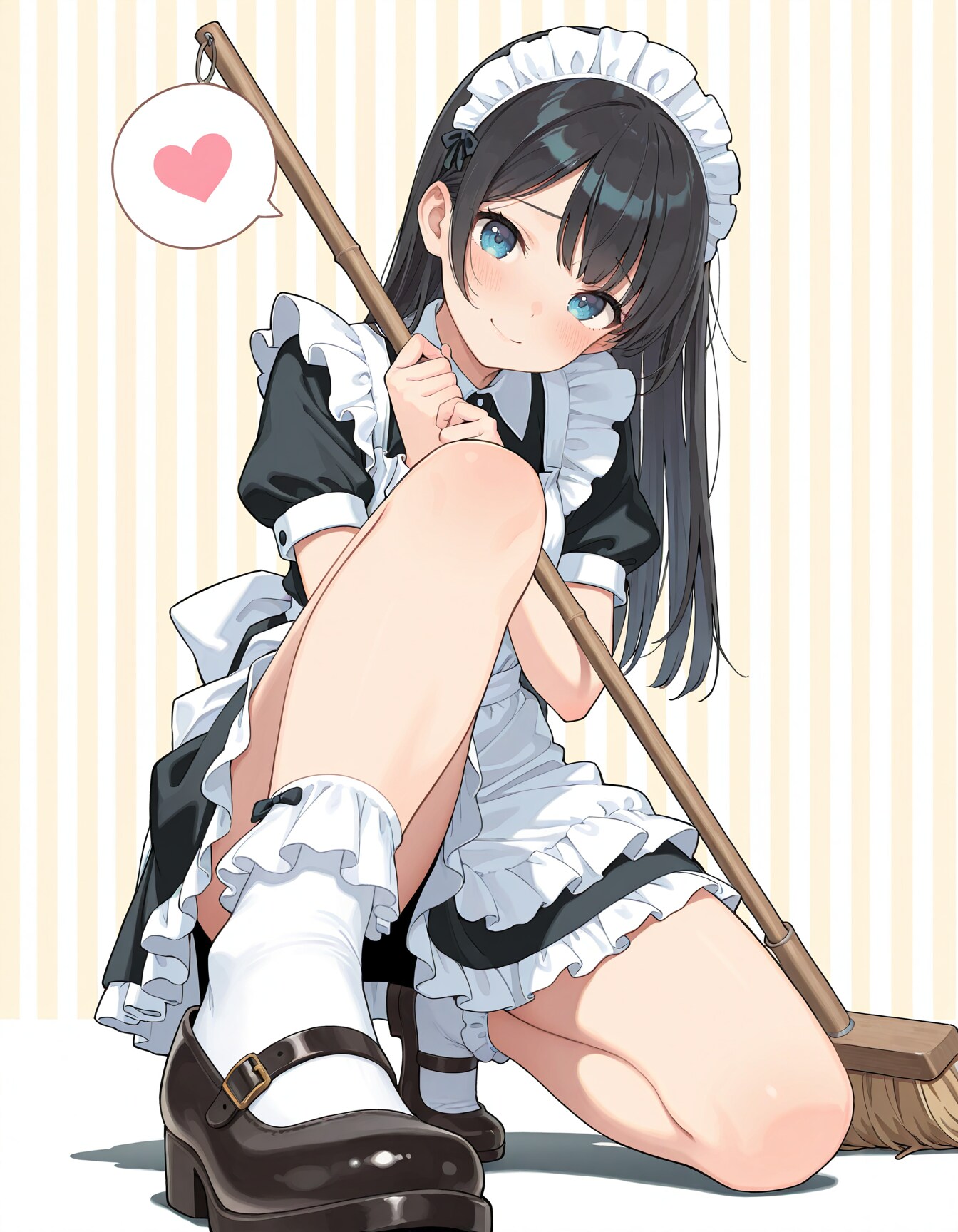 膝立ち
