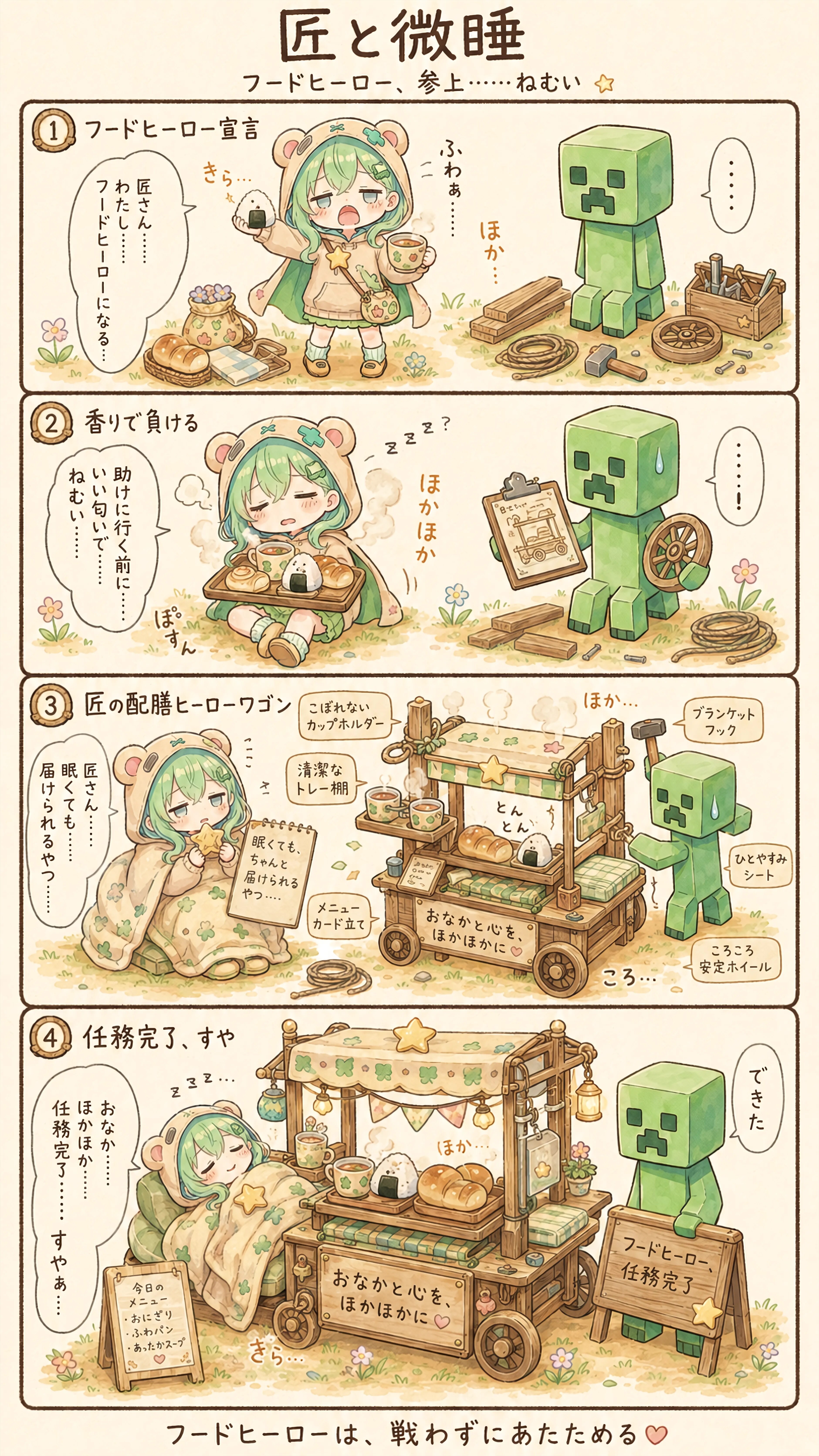 The Sleepy Food Hero