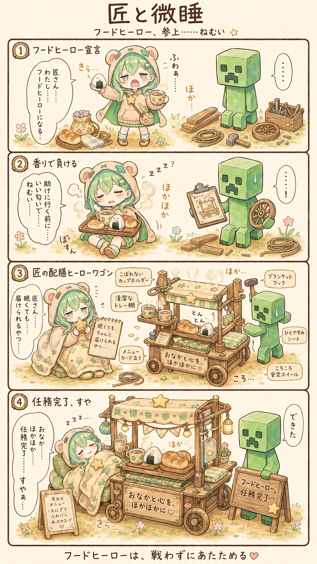 The Sleepy Food Hero