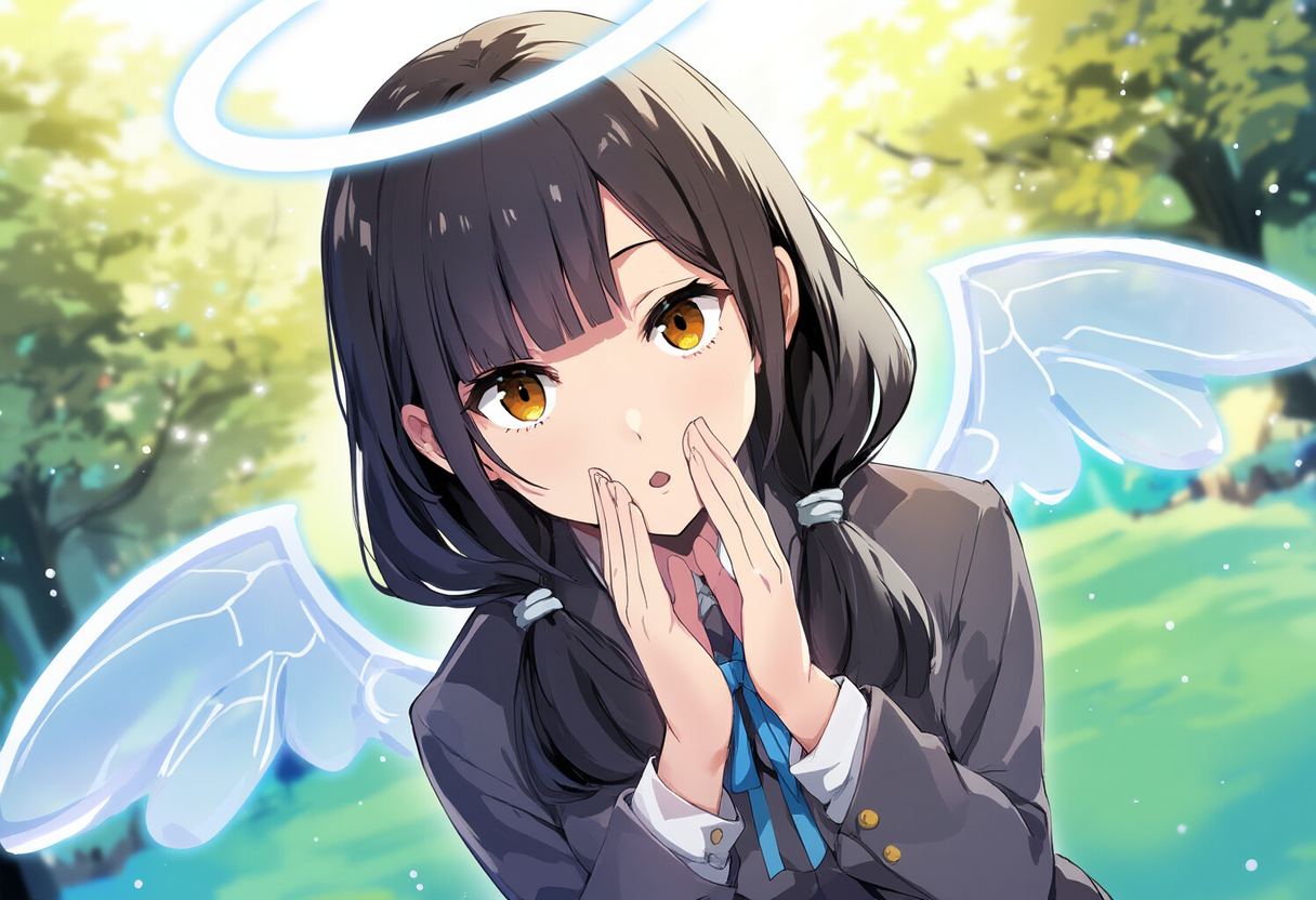 私の姿、見えてますかー？