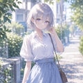 ルナリスちゃんの夏コーディネート 2枚目