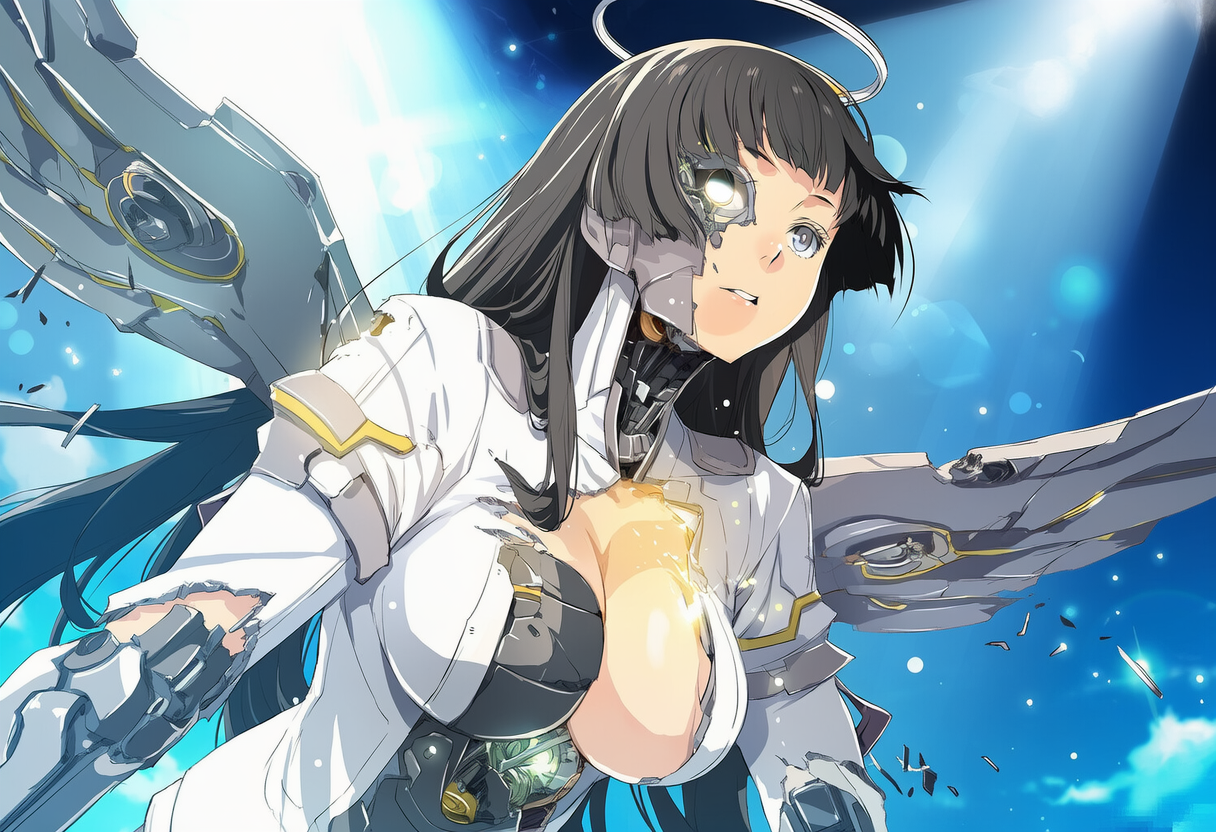 半壊の機械乙女