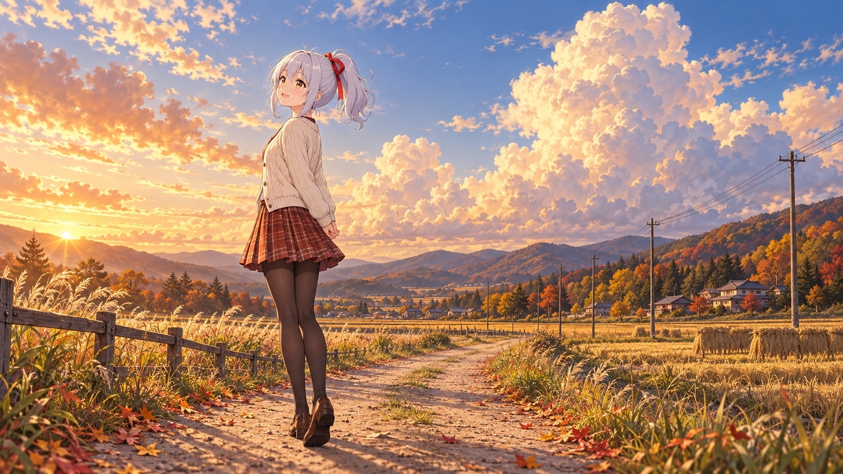 秋の風景 | の人気AIイラスト・グラビア