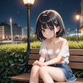 夜の公園　短編　Ｒ１８ 5枚目