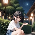 夜の公園　短編　Ｒ１８ 3枚目