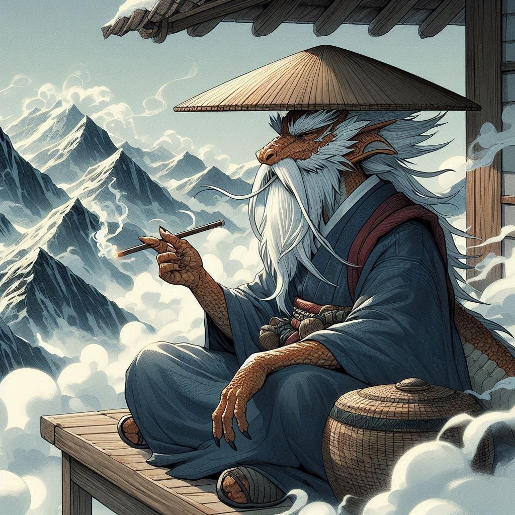 山岳の仙人 -Create of AIearth-