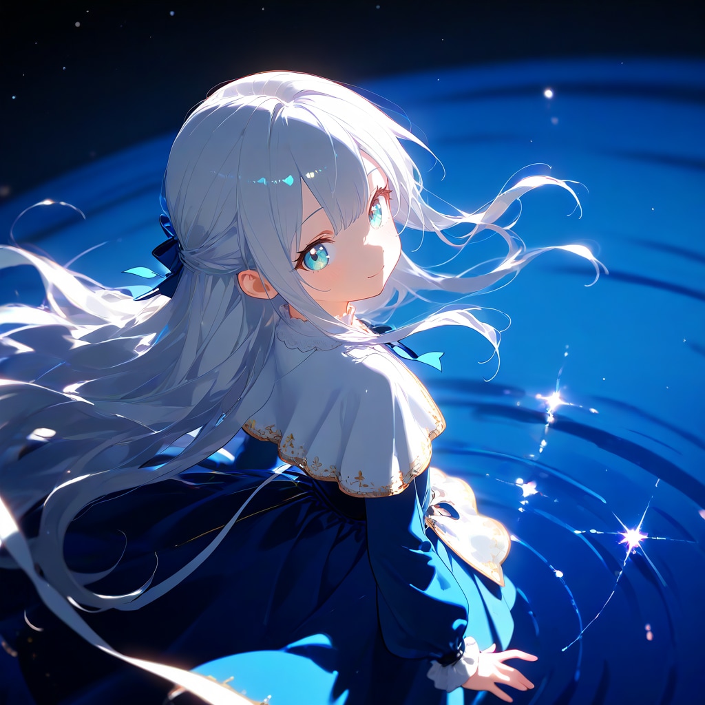Blue That Watches Silently / 静かに見守る青