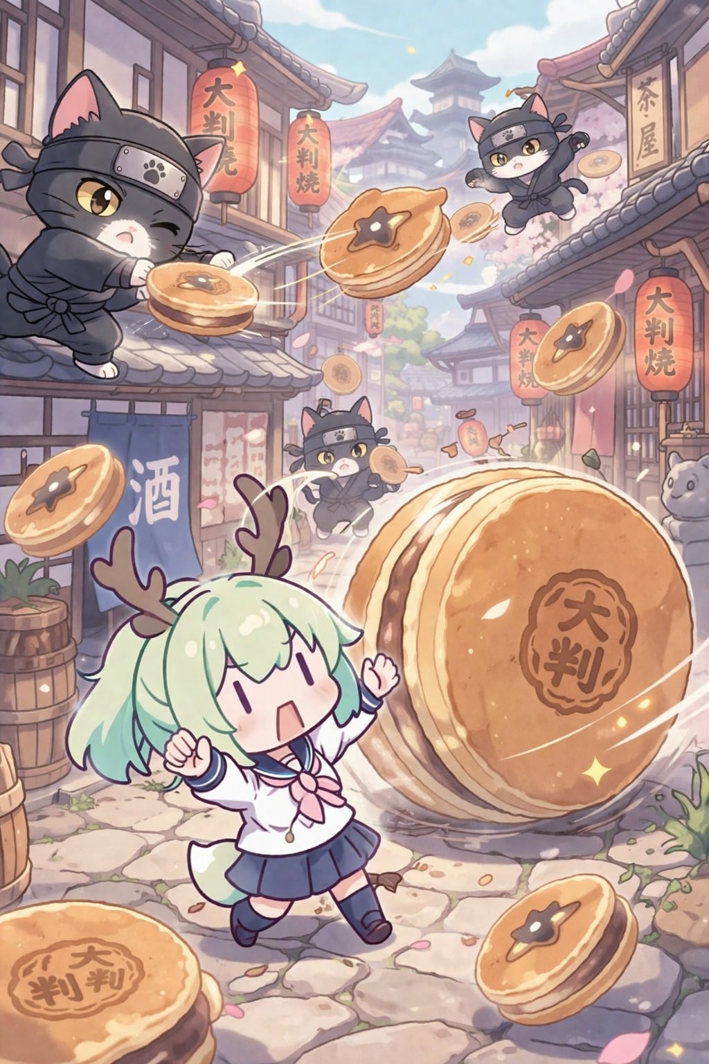 「大判焼き忍法帖！路地裏パニック」