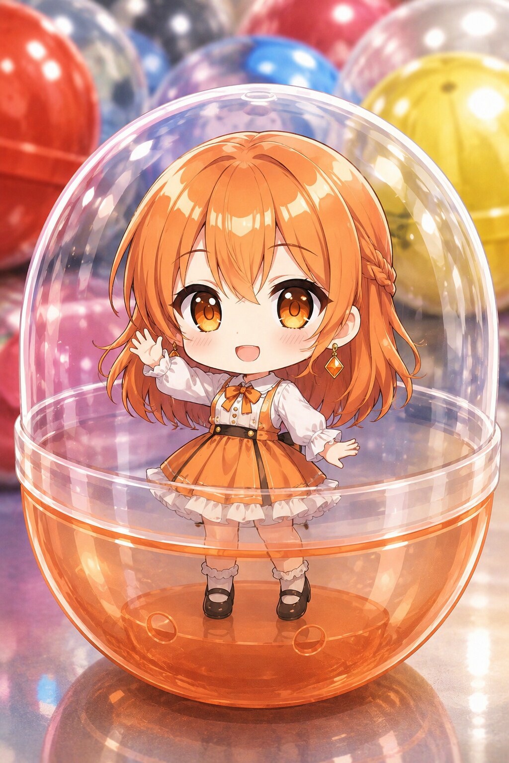 新モデルAPRICOTちゃんをカプセルに入れたよ