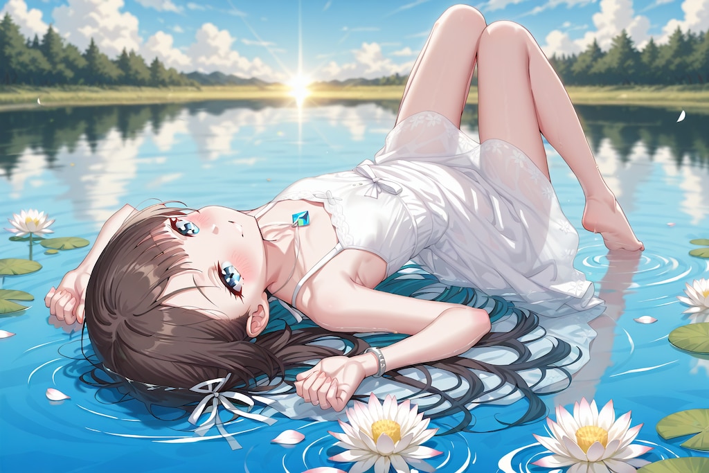 スイレンと少女