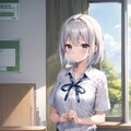 07.儚げな表情の女の子 2枚目