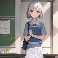 07.儚げな表情の女の子 4枚目